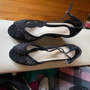 Top moda  platform sandal suede leather